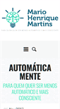 Mobile Screenshot of mariohenriquemartins.com.br