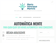 Tablet Screenshot of mariohenriquemartins.com.br